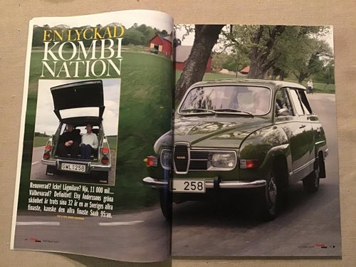 CLASSIC MOTOR NR 10 2006 SAAB 95,BENSINSTATIONER,MOPED MELLSTA,INDIAN