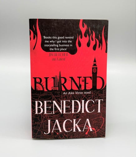Alex Verus del 7: Burned av Benedict Jacka