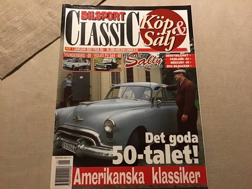 BILSPORT CLASSIC NR 1 2001 SKROTBILSJAKT,FAIRLANE,MERCURY,DODGE CORONET,BUICK
