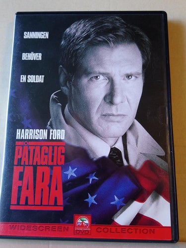 Påtaglig fara, Dvd