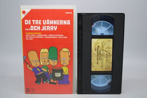 De tre vännerna och Jerry , Svenskt tal (VHS)