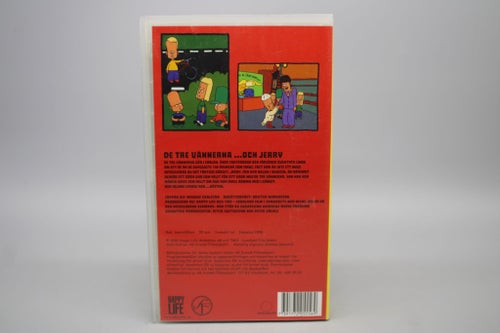 De tre vännerna och Jerry , Svenskt tal (VHS)
