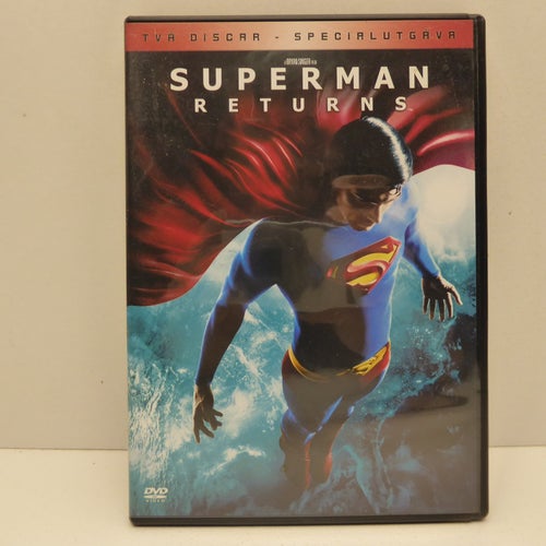 Superman Returns - Special utgåva - Region 2, DVD-film, Svensk text, Fint skick
