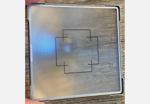 Hasselblad Possibly Prototype f. CFV, Acute Matte D Focusing Screen – Mint #407