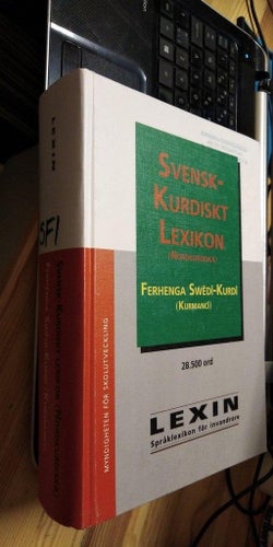 Svensk- kurdiskt lexikon. nordkurdiska. Lexin. Ferhenga swedi kurdi