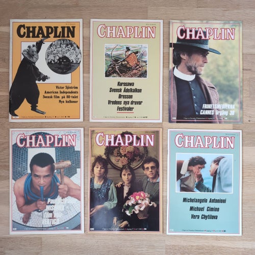 Filmtidningen Chaplin årgång 1985 (komplett)
