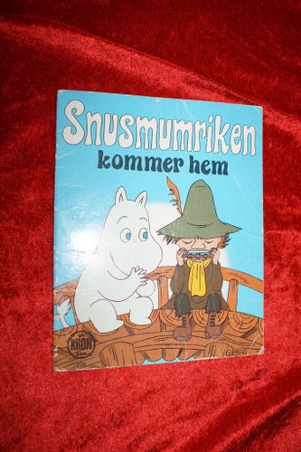 SNUSMUMRIKEN KOMMER HEM EN KRONBOK Nr 236 TRYCKT 1992 f:uppl ( EN MUMIN BOK )