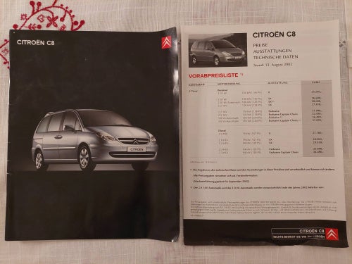 Citroen C8 2003 in deutsch