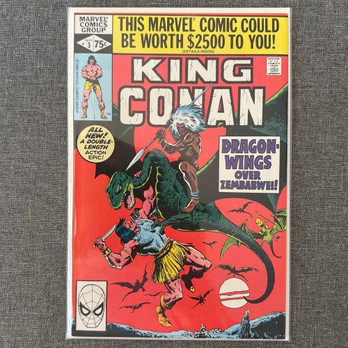 King Conan #3 (1980)(Direct edition)