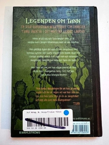 Niklas Krog - Legenden om Tann : Skogsflickan (kartonnage) bok