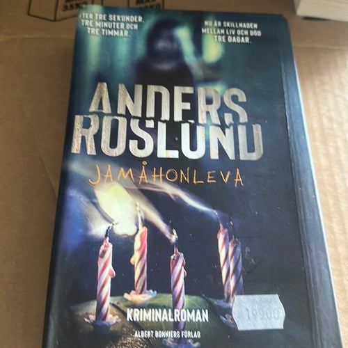 Jamåhonleva av Anders Roslund, Kriminalroman