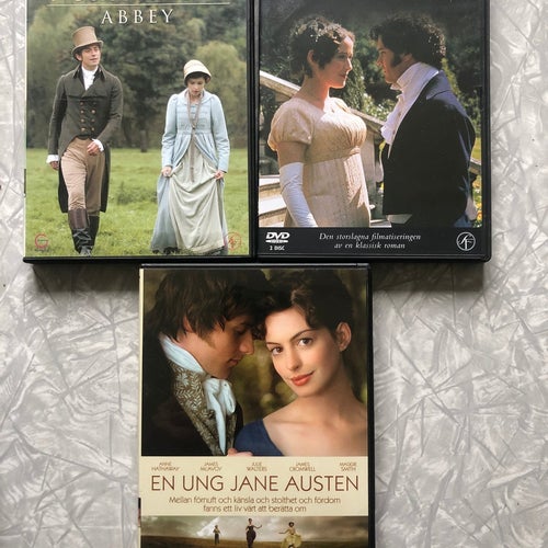 Jane Austen - Tre filmer DVD Box