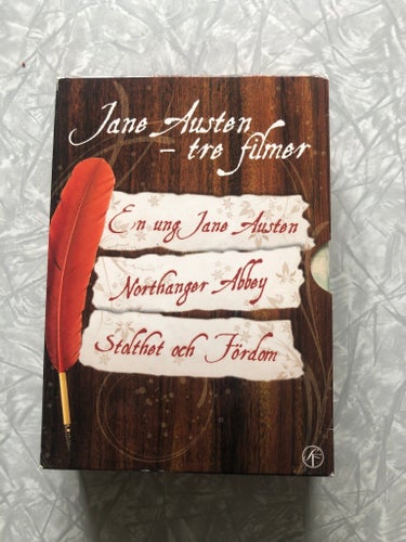 Jane Austen - Tre filmer DVD Box