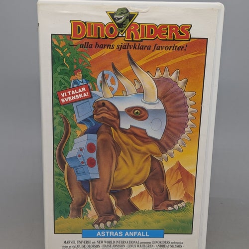 Dinoriders - Astras Anfall - Svenskt tal - VHS