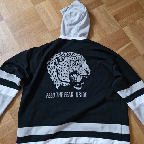 Parkway Drive svartvit hoodie 3XL