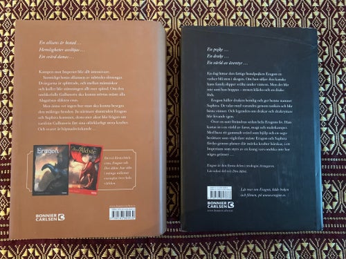 Brisingr och Erago av Christopher Paolini