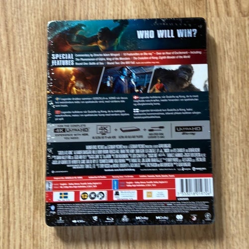 Godzilla vs. Kong (4K Ultra HD + Blu-ray) Steelbook