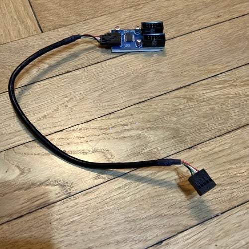 USB 2.0 till 2 st USB 2.0 adapter