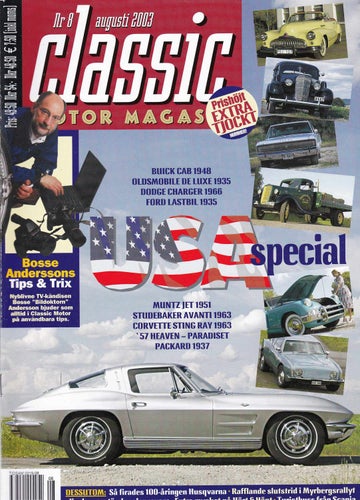 Classic 2003-8 Corvette 1963.Studebaker Avanti.Charger.Muntz Jet