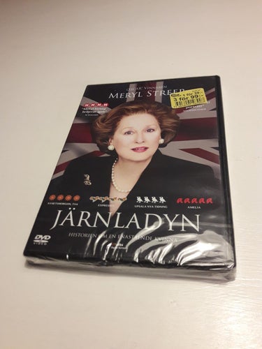 *REA* JÄRNLADYN. INPLASTAD DVD