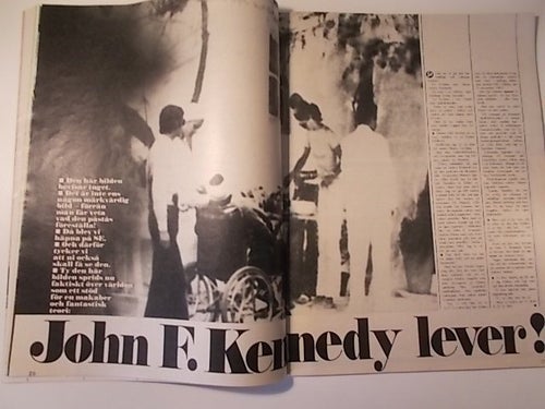 SE Nr. 10 1972 Båtsalong 72, John F Kennedy lever Mirdza från Lettland