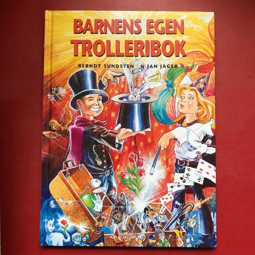 BARNENS EGEN TROLLERIBOK + KNEP LIST OCH KONSTER
