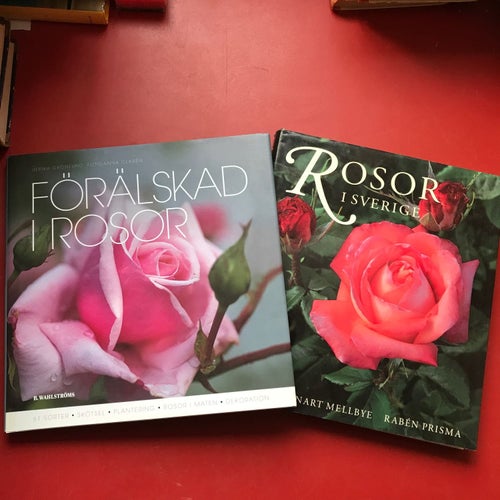 FÖRÄLSKAD I ROSOR Ulrika Grönlund + ROSOR I SVERIGE Lennart Mellbye