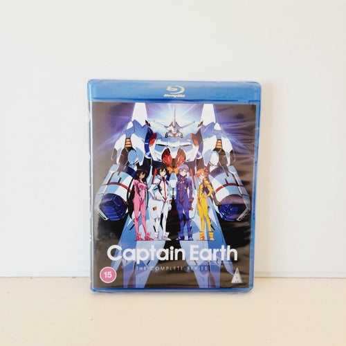 Captain Earth - The Complete Series DVD Blu-Ray Sealed!