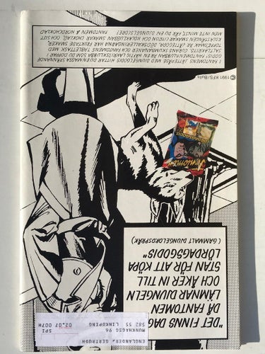 Spindelmannen - 1991:7. FN-VF med poster och pren.kupong