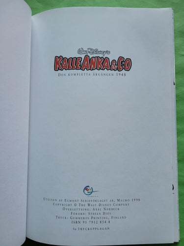 Kalle Anka & Co - den kompletta årgången 1948