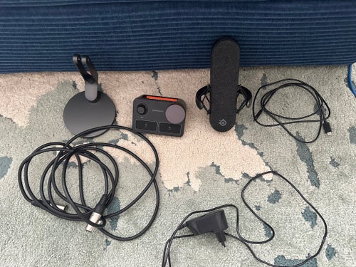 SteelSeries Alias Pro XLR-mikrofon med Stream Mixer