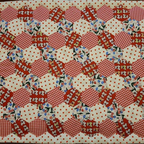 Lapptäcke Babytäcke Baby Hexagoner
