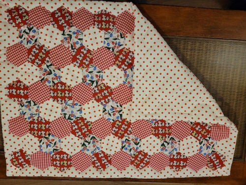 Lapptäcke Babytäcke Baby Hexagoner
