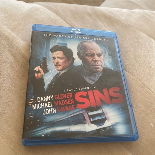 Sins Blu-ray med Danny Glover och Michael Madsen. Swisha gärna.