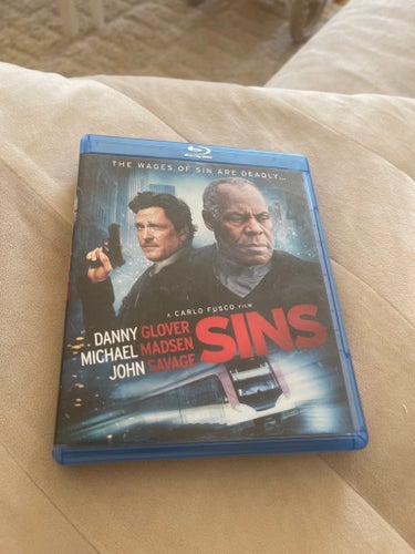 Sins Blu-ray med Danny Glover och Michael Madsen. Swisha gärna.