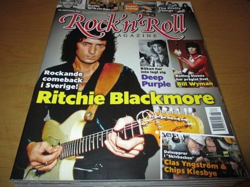 ROCK´N´ROLL MAGAZINE NR 6 2015 RITCHIE BLACKMORE , ROFFE WIKSTRÖM ,M.M