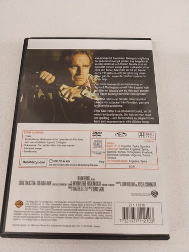 Charlton heston den siste mannen- Dvd Sv Text