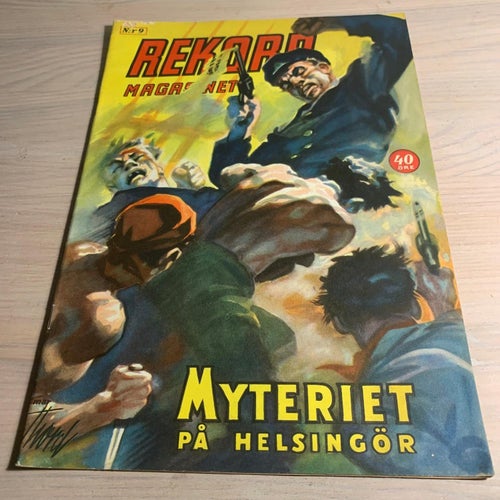 Tidningen Rekord Rekordmagasinet 1953 nr 9