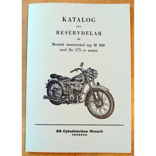 Reservdelskatalog Monark M 400