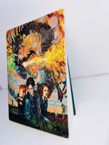 Harry Potter och Den flammande bägaren – Första svenska upplagan 2001 – Inbunden