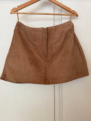 Lindex brun kjol, storlek 44