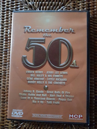 Remember the 50s - Musik DVD med Chuck Berry, Jerry Lee Lewis, Bill Haley m.fl.