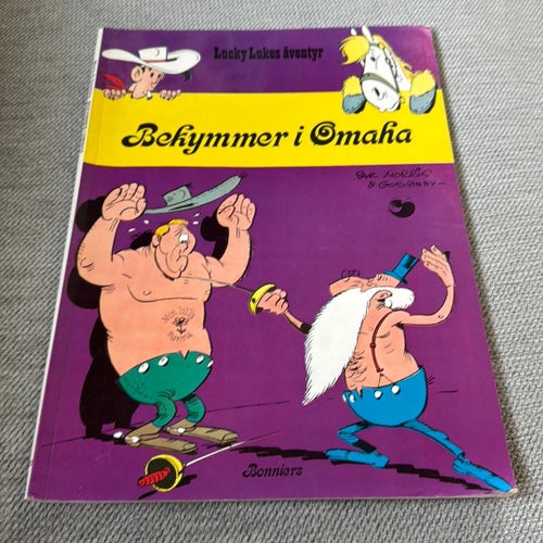 Lucky Lukes Äventyr nr 23: Bekymmer i Omaha (1976)