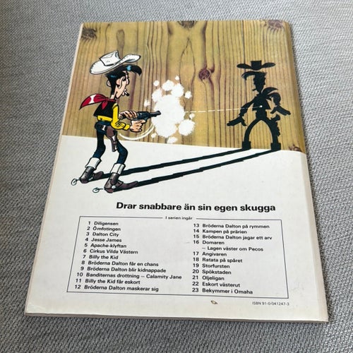 Lucky Lukes Äventyr nr 23: Bekymmer i Omaha (1976)