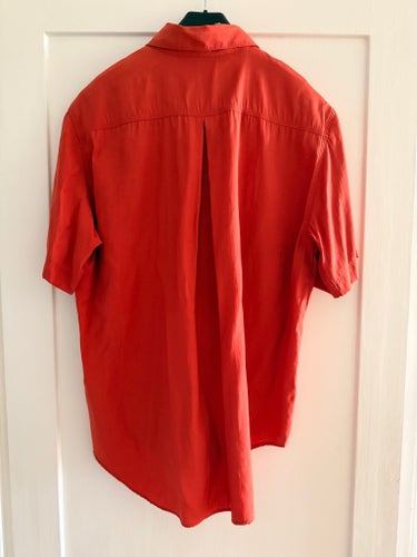 Kurt Kellermann - Roströd/orange skjorta / blus - Stl C50