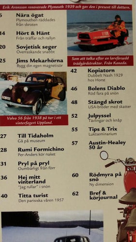 Classic Motor nr 12 2002: Austin-Healey 100, NV 11, Volvo PV56 1939, Nash 1929