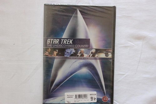 DVD-film: Star Trek VI - The undiscovered country (NY, INPLASTAD!)