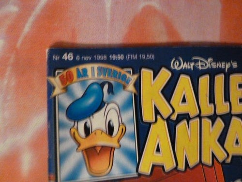 KALLE ANKA & CO, NR 46-1998, TIDNING