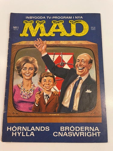 MAD ( svensk ) Nr 1  - 1963