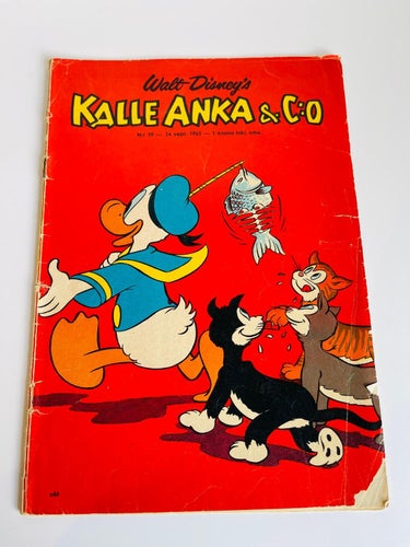 Walt Disney´s Kalle Anka & C:o  x 2 . Nr 39   & 41  - 1963